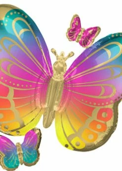 Funny Balloons Usa Colorful Butterflies 4418701