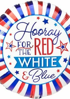 Funny Balloons Usa Hooray Stars & Stripes 4429801