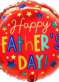 Funny Balloons Usa Foil Balloons Happy Father's Day Stars 4430001