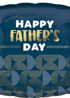 Funny Balloons Usa Foil Balloons Father's Day Navy And Gold 4430201