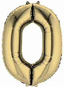 Funny Balloons Usa 0 White Gold 4465401 - 34 In