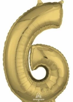 Funny Balloons Usa 6 White Gold 4472901 - 26 In