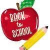 Funny Balloons Usa Back To School Apple & Pencil 4481201