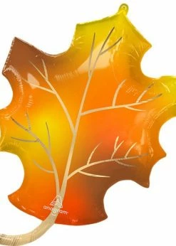 Funny Balloons Usa Foil Balloons Satin Infused Fall Leaf 4483601