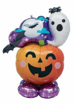 Funny Balloons Usa Airloonz Fun & Spooky Ghost & Pumpkin 4484111