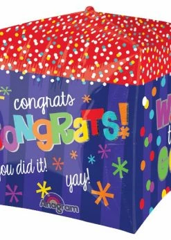 Funny Balloons Usa Foil Balloons Way To Go Congrats Cubez 2838401