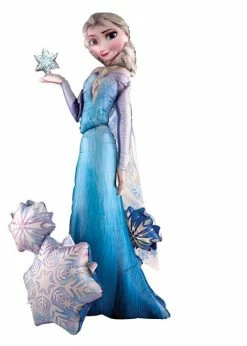 Funny Balloons Usa Frozen Elsa The Snow Queen Airwalker 110087 Foil Balloons