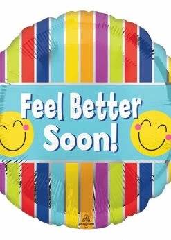 Funny Balloons Usa Feel Better Soon 4141701 Foil Balloons