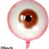 Funny Balloons Usa Halloween Bloody Eyes Balloon 54323 - 20 In Foil Balloons
