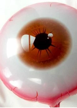 Funny Balloons Usa Halloween Bloody Eyes Balloon 54323 - 20 In Foil Balloons