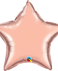 Funny Balloons Usa Mini Rose Gold Star 57168 - 9 In
