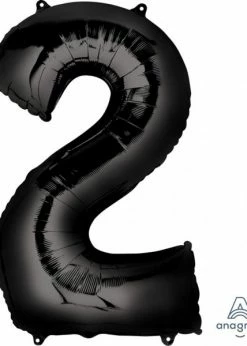 Funny Balloons Usa 2 Black 3014101 - 34 In