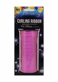 Funny Balloons Usa Accessories Diamond Curling Ribbon Fuchsia 97437FD