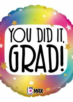 Funny Balloons Usa You Did It Grad! 26102