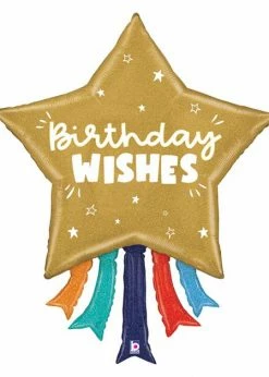 Funny Balloons Usa Foil Balloons Birthday Wishes Star 25117