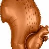 Funny Balloonsusa Solid Shapes Forest Friends Squirrel 4120701
