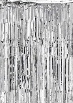 Funny Balloonsusa Foil Curtain Silver 991607 Accessories