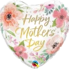 Funny Balloons Usa Happy Mother's Day Pink Floral 82207 Foil Balloons