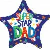 Funny Balloons Usa Super Star Dad 86098-09