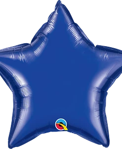 Funny Balloons Usa Dark Blue Star 86472