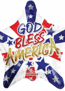 Funny Balloons Usa God Bless America 87027 - 18
