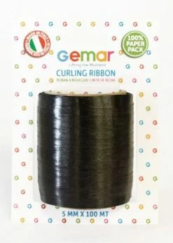 Funny Balloons Usa Curling Ribbon Black 031560 Accessories