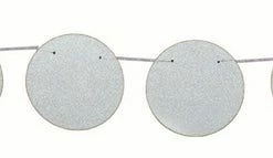 Funny Balloons Usa Accessories Banner Diamond Silver Circle 97881