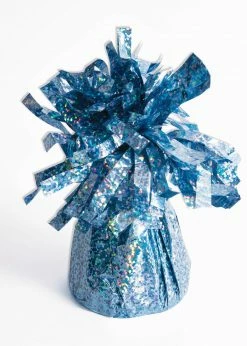 Funny Balloons Usa Accessories Holographic Ice Blue Weight 99272IB