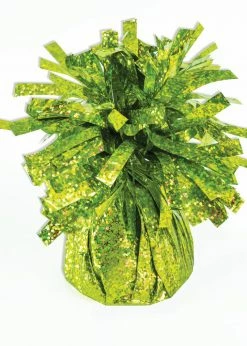 Funny Balloons Usa Accessories Holographic Lime Green Weight 99274L