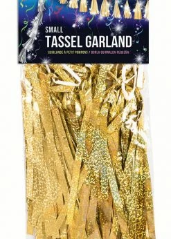Funny Balloons Usa Small Garland Tassel Gold FSMTASGH