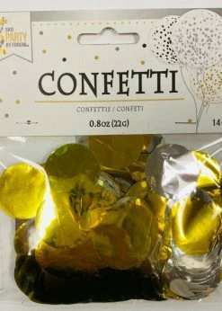 Funny Balloonsusa Accessories Confetti Gold/Silver