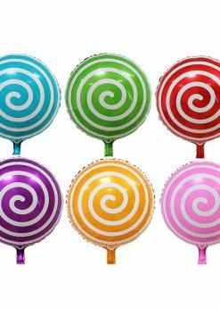 Funny Balloons Usa Foil Balloons Candy Purple And White 766421