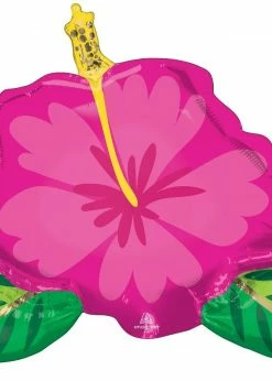 Funny Balloonsusa Foil Balloons Beautiful Tropical Hibiscus 4267101