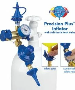 FunnyBalloonsusa Accessories Precision Plus Bubble Inflator (Soft Touch Push Valve) 83001