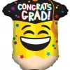 FunnyBalloonsusa 18" Grad Pencil Shape Foil Balloon. 85322-18