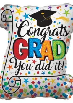 Funny Balloons Usa Congrats Grad Diploma Shape 85359 - 12