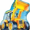 Funny Balloons Usa Construction Tractor 16463 - 32 In Foil Balloons