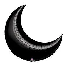 Funny Balloons Usa Black Crescent 1997099 - 17 In
