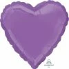 Funny Balloonsusa Spring Lilac Decorator Heart 22456
