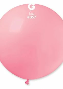 Funny Balloons Usa G30: #057 Pink 340211 Standard Color 31 In Latex Balloons
