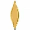 Funny Balloonsusa Gold Taper 171335 - 27 In