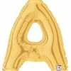 Funny Balloons Usa Gold A Letter 14901G - 7 In
