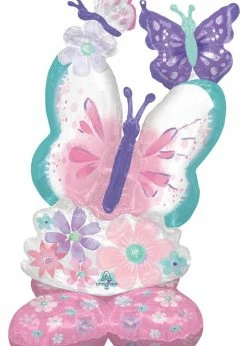 Funny Balloonsusa Foil Balloons Airloonz Flutters Butterfly 4280911