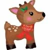 Funny Balloonsusa Christmas Reindeer 424295 - 12 In Foil Balloons