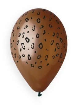 Funny Balloons Usa GS120: #417 Animal Stripes Brown 938906