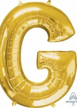 Funny Balloonsusa Gold G Giant Letter 3295901 - 34 In