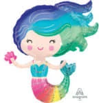 Funny Balloonsusa Foil Balloons Mermaid 3847201