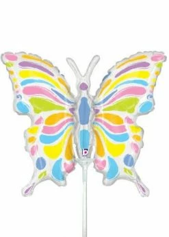 Funny Balloons Usa Mini Pastel Butterfly 190879