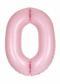 Funny Balloons Usa 0 Light Pink Number 13880 - 34 In