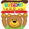 Funny Balloons Usa Special Delivery B'Day Bear 858946